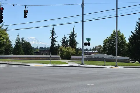 Tacoma Community College and Mount Rainier